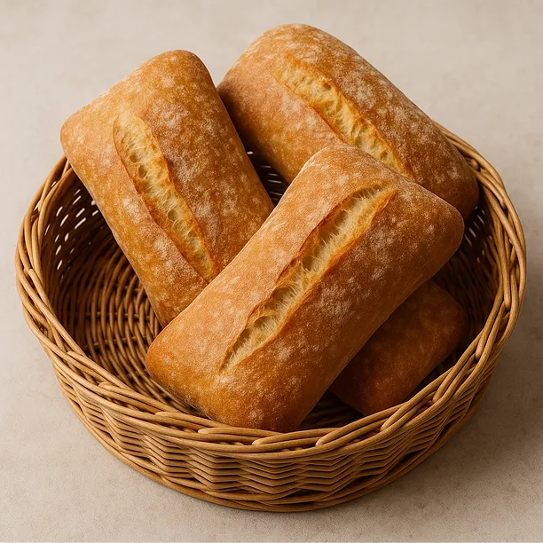 Pan ciabatta trigo